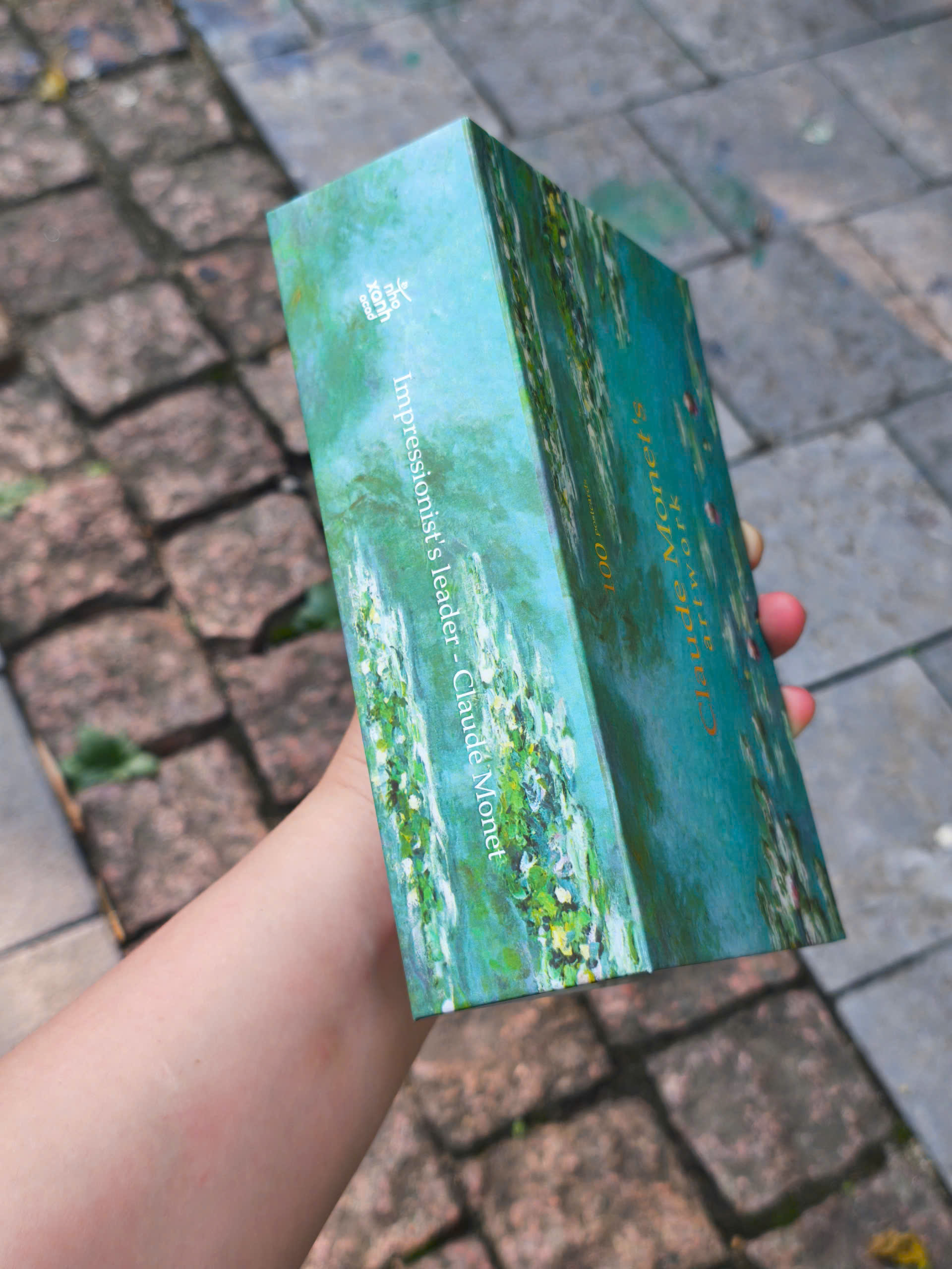 BỘ 100 POSTCARD TRANH MONET, GIẤY MỸ THUẬT 300G CAO CẤP – Nho Xanh
