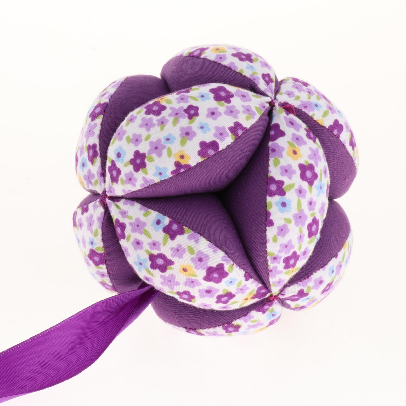 Fabric Stuffed Rattle Ball Newborn Hanging Crib Educational Toys