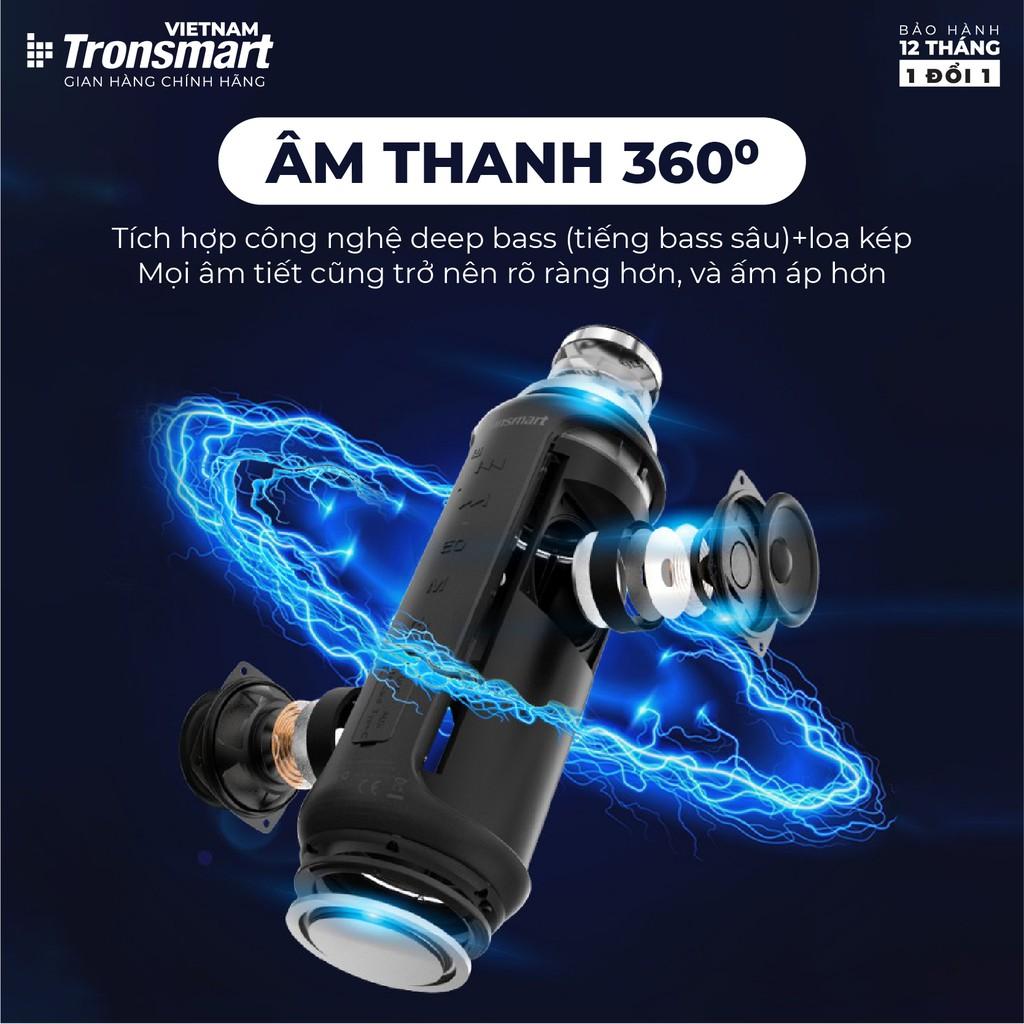 Loa Bluetooth 5.0 Tronsmart Element T6 Plus/ T6 Plus Upgraded - 360 độ - Hàng chính hãng - Bảo hành 12 tháng 1 đổi 1