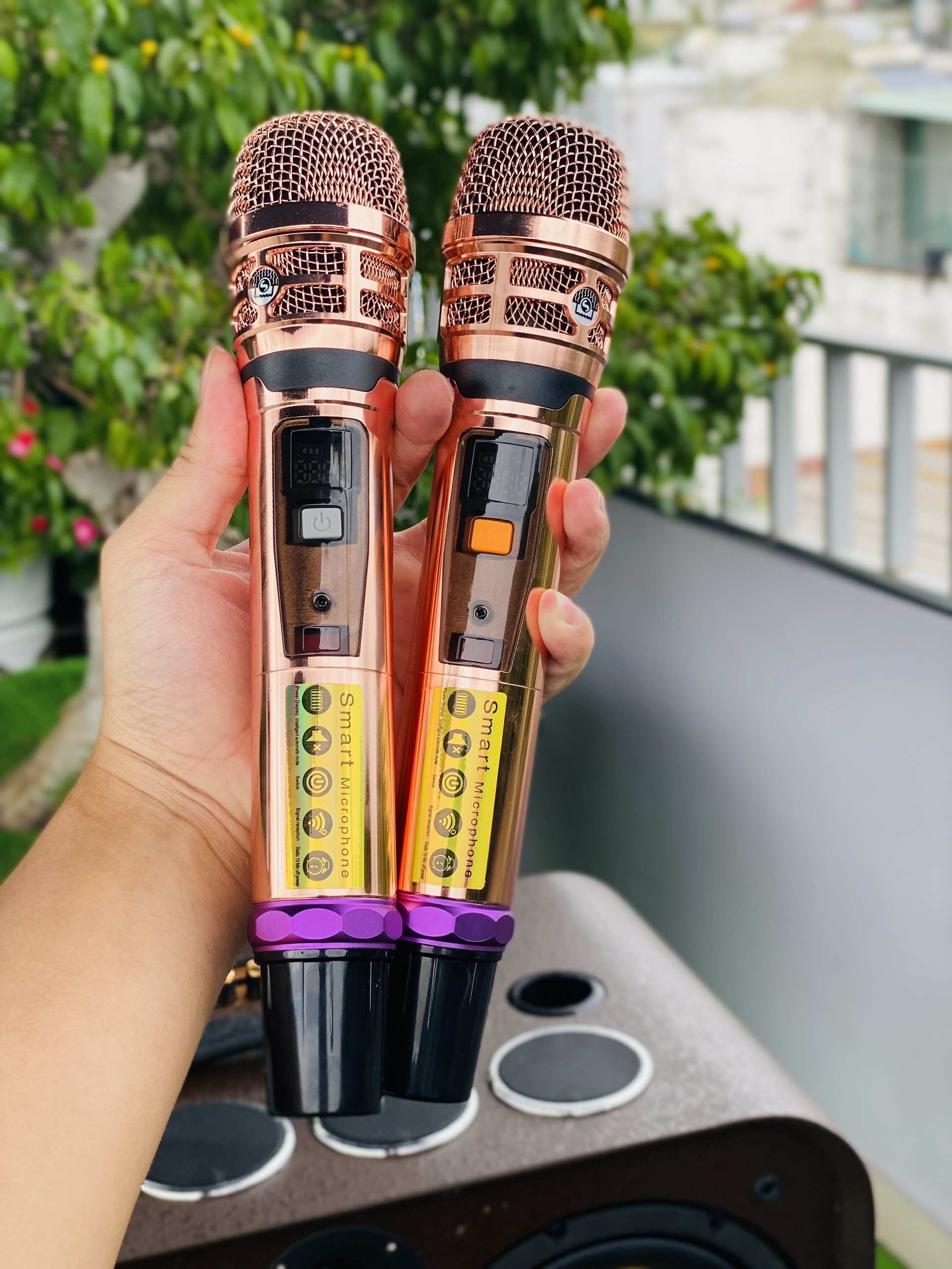 Loa L1 Pro Karaoke Nghe  Nhạc Di Động Cao Cấp 8 Đường Tiếng Loa Bass Đôi 25cm  Micro Hợp Kim  Hát Cực Hay Hàng Nhập Khẩu