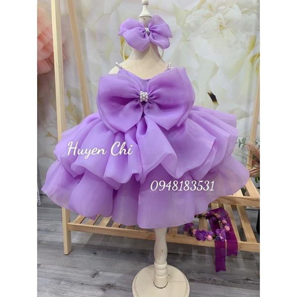 Đầm kiểu Yếm 2 tầng Mã 02 cho bé