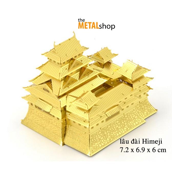 Mô Hình Lắp Ghép Kim Loại Kiến Trúc cổ nhật bản