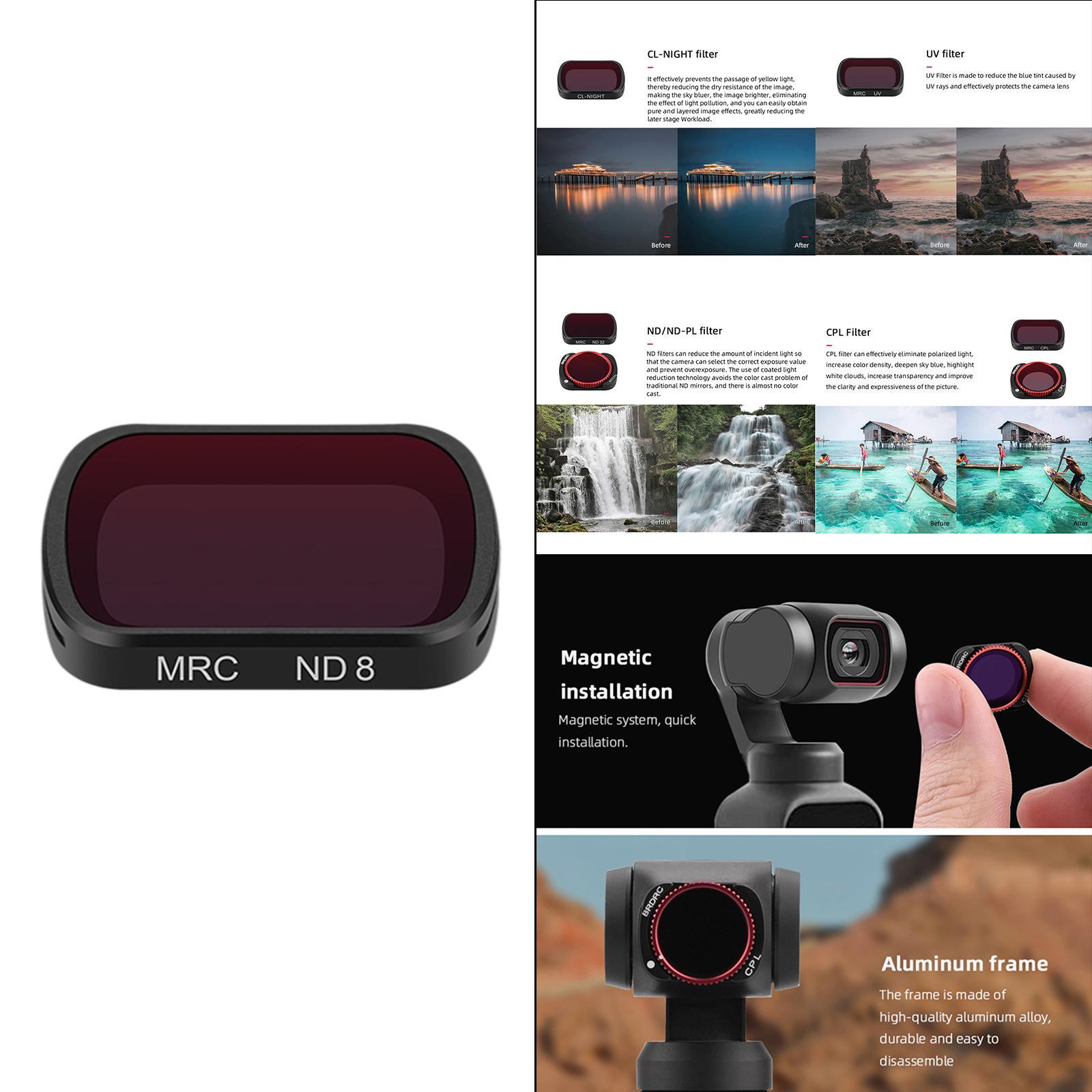 Optical Lens Filter for POCKET Install