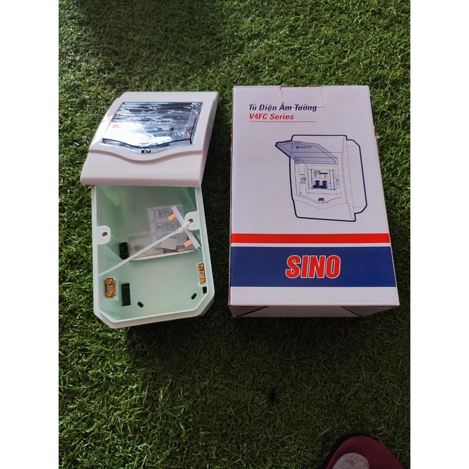 Tủ điện âm tường nhựa 2-4 đường Sino