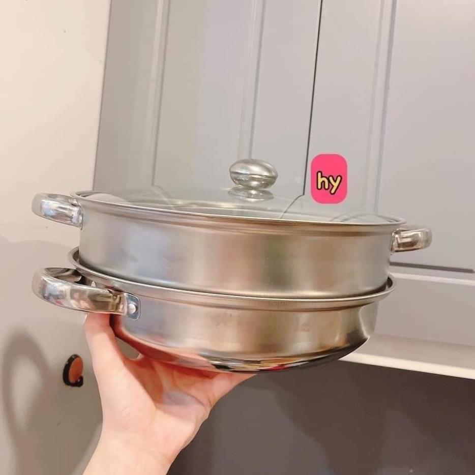 NỒI HẤP INOX 2 TẦNG, 3 TẦNG