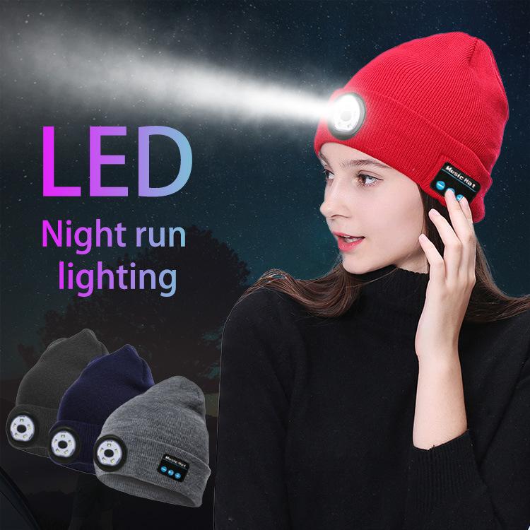 Mũ Bluetooth Beanie có tai nghe, Mũ dệt kim âm nhạc nâng cấp