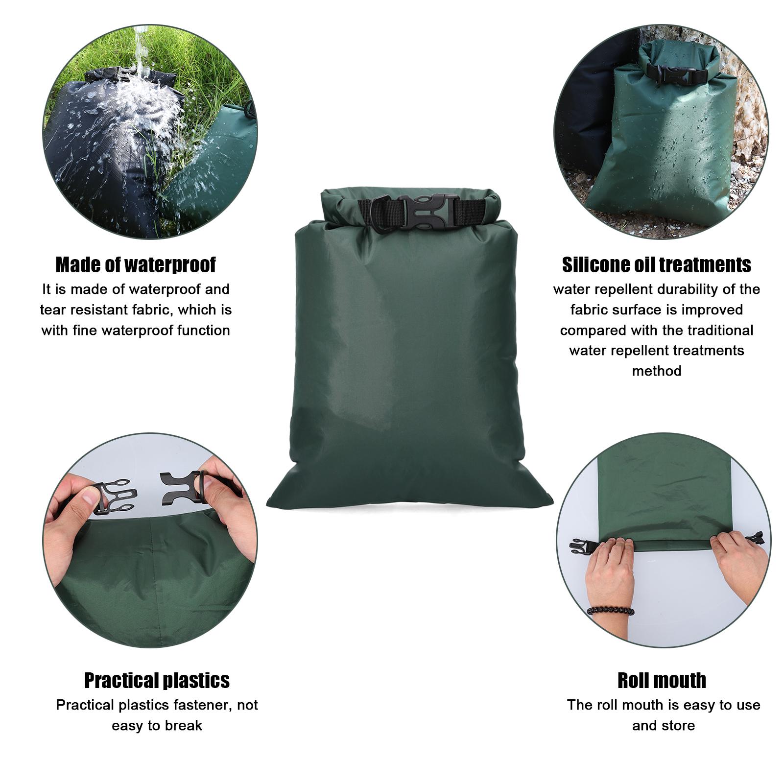 Set 6 Túi Khô Không Thấm Nước Du Lịch Ngoài Trời