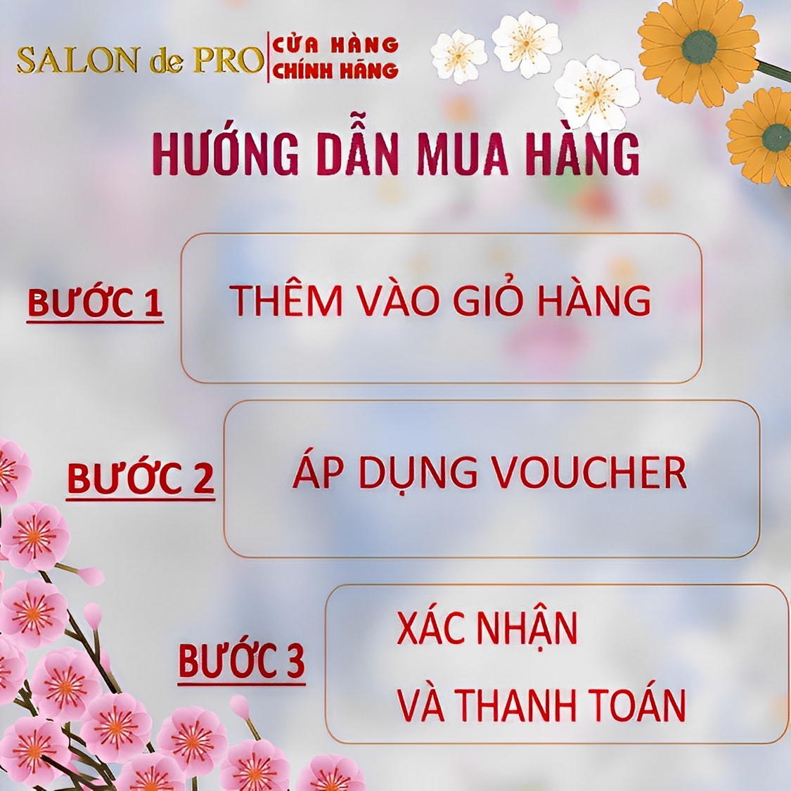 Kem nhuộm tóc Salon de Pro 3 - Màu nâu sáng