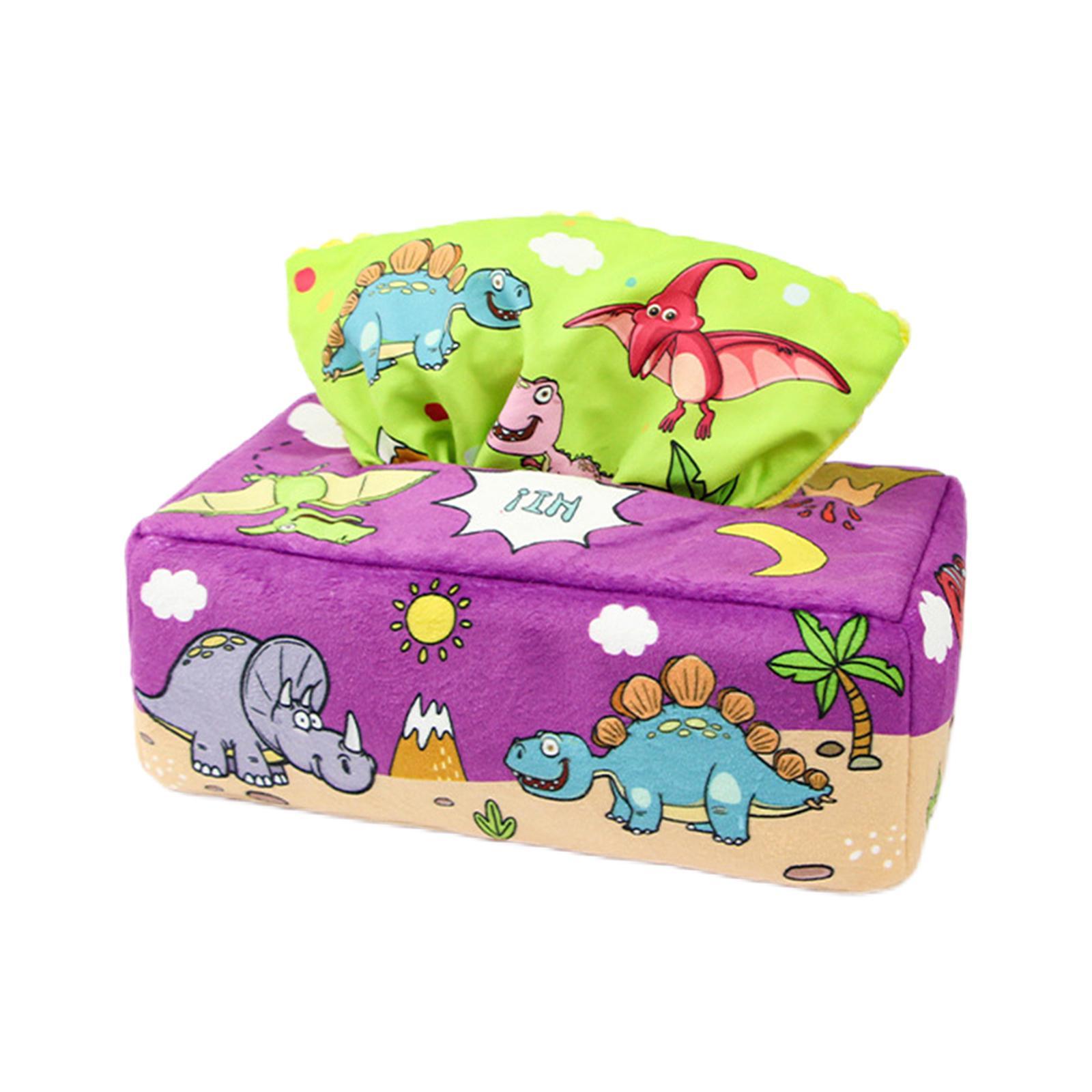 Tissue Box Baby Toy Montessori Play Sensory Toy for Infants Toddler Newborns