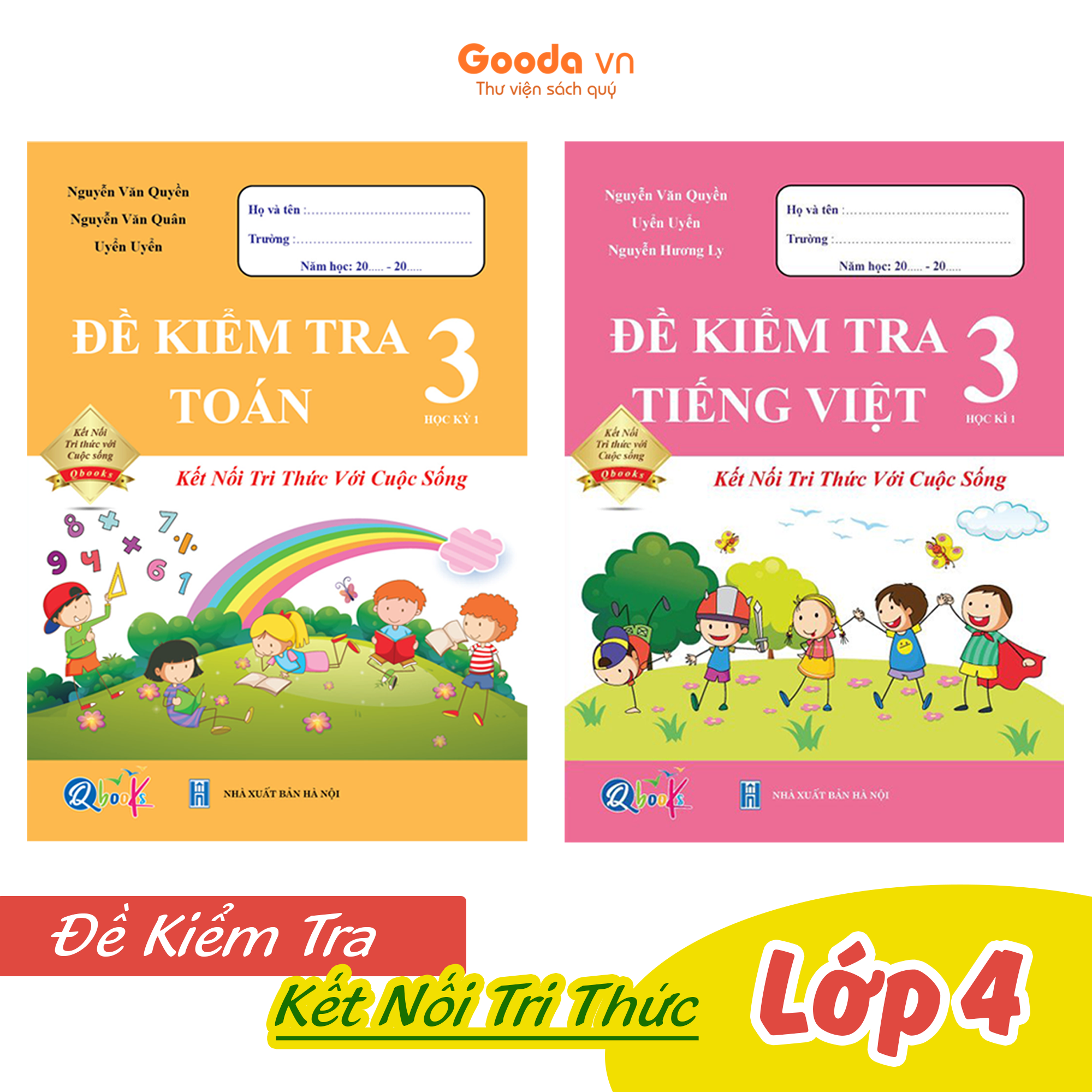 Sách Combo Đề Kiểm Tra Toán, Tiếng Việt Lớp 3 - Kết Nối Tri Thức Với Cuộc Sống - BẢN QUYỀN