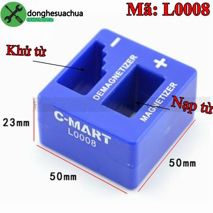 Khử nạp từ tua vít C-MART L0008 màu xanh