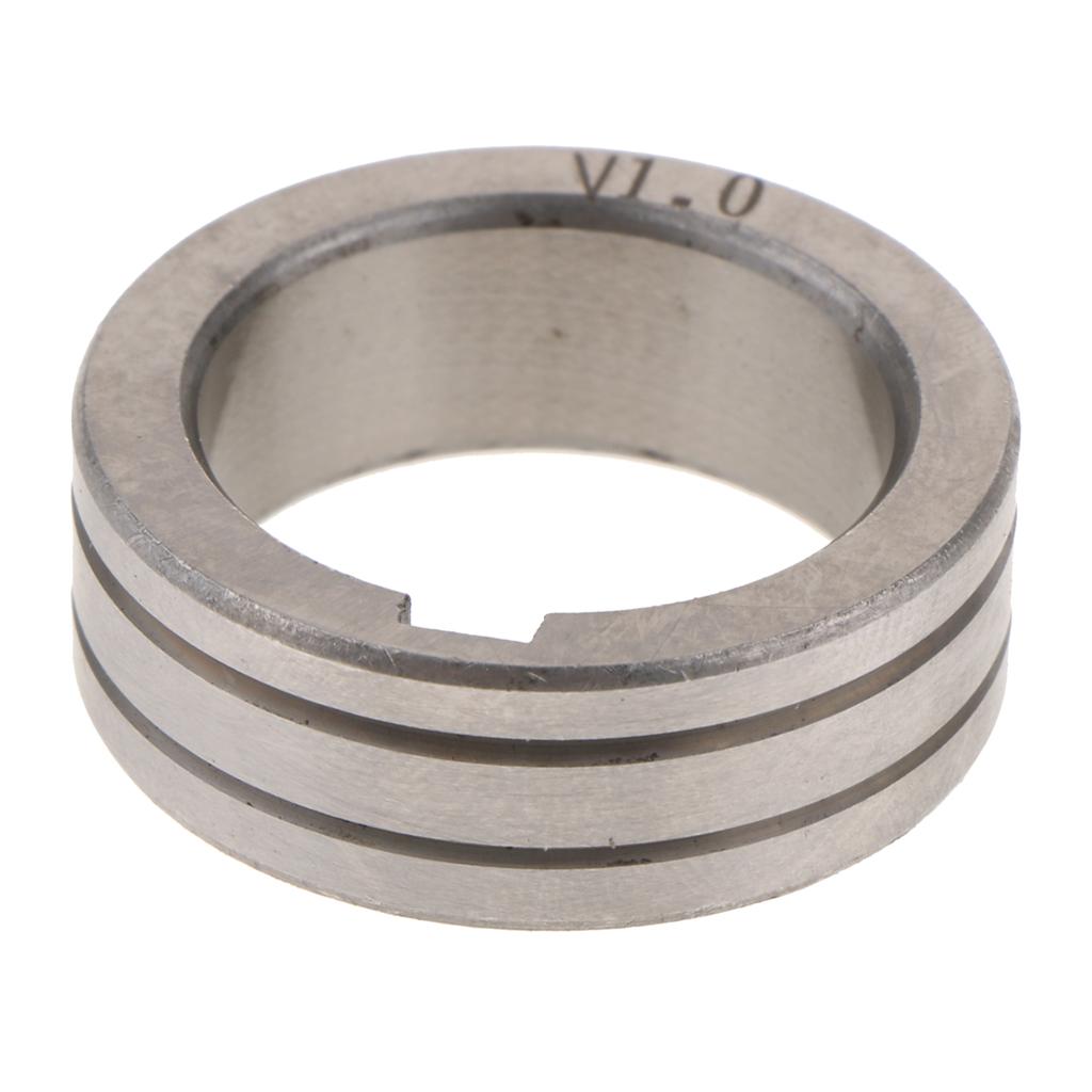 2xSteel Mig Welder Wire Feed Drive Roller Roll Parts Kunrled-Groove 0.8-1.0mm