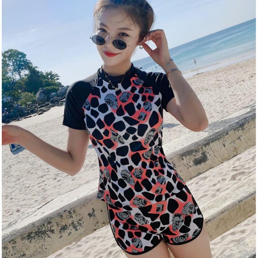freeship Đồ Bơi Nữ Hai Mảnh Trẻ Trung AT160 ShopMaySG, One Size, Họa Tiết Xinh, Bikini Áo Tắm 2 Mảnh