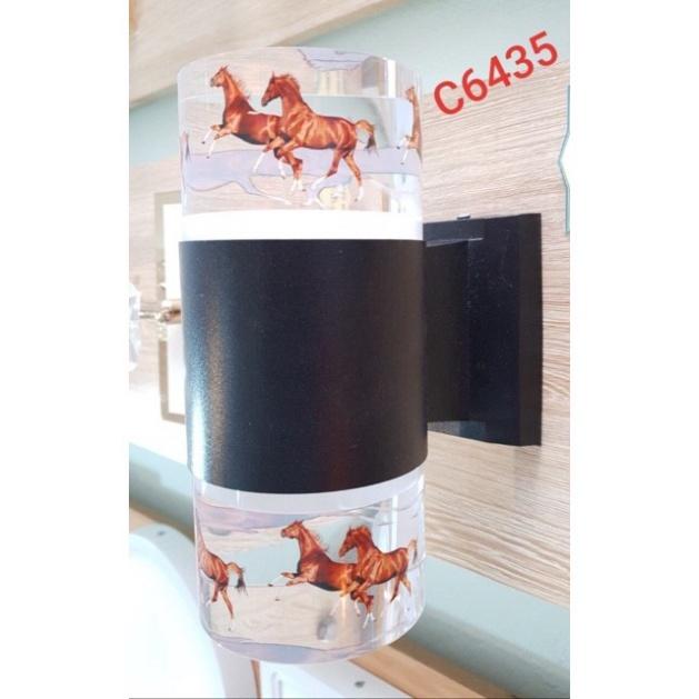 Ảnh thật - Đèn tường 2 đầu hình quả táo, đèn tô điểm phòng ngủ, đèn cầu thang, đèn ban công, đèn phale DT