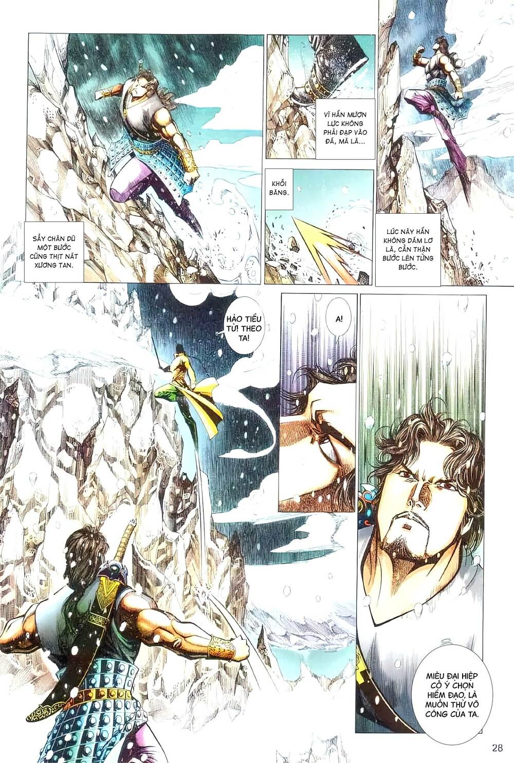 tuyết sơn phi hồ - mã vinh thành chapter 38 12