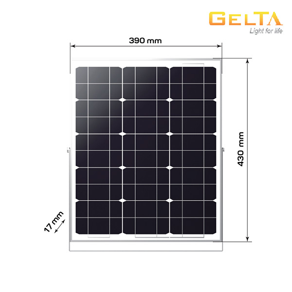 Đèn LED Pha Năng Lượng Mặt Trời Gelta – FZB300
