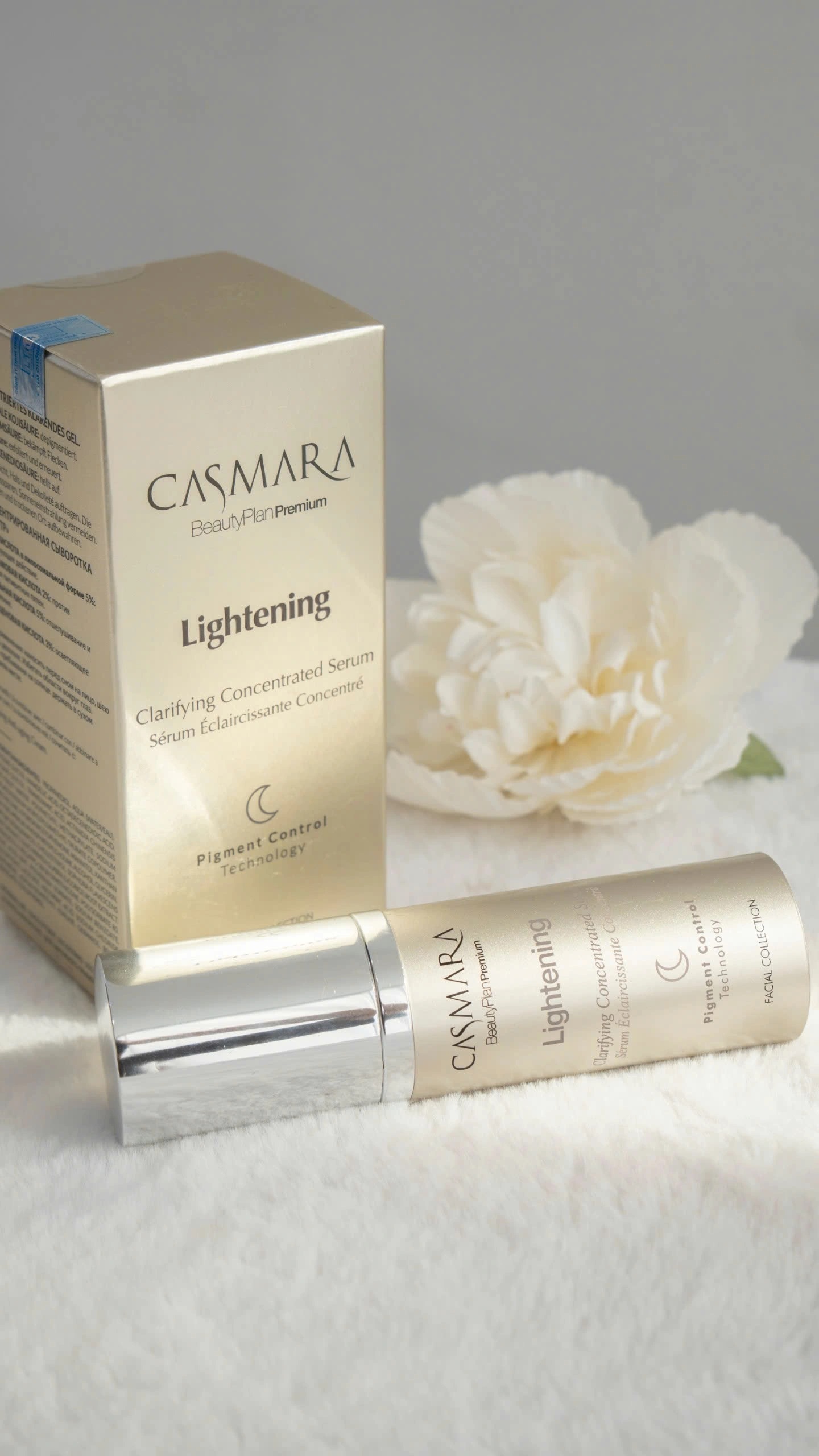 Serum Dưỡng Trắng, Hỗ Trợ Mờ Nám Ban Đêm Casmara LIGHTENING CLARIFYING CONCENTRATED SERUM 30ML