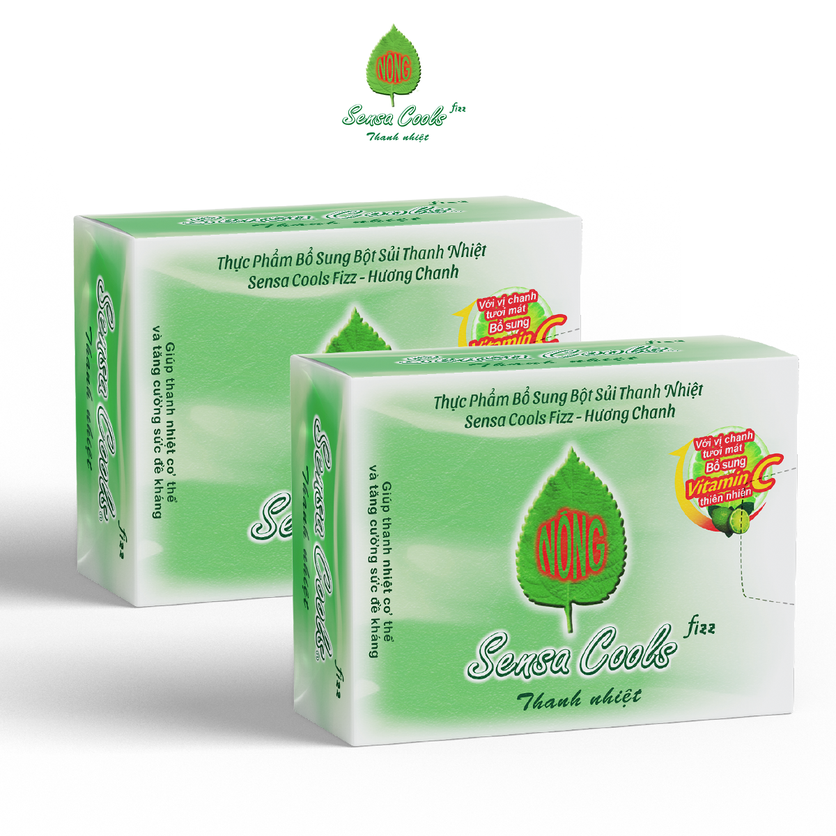[COMBO 2] BỘT SỦI THANH NHIỆT SENSA COOLS FIZZ