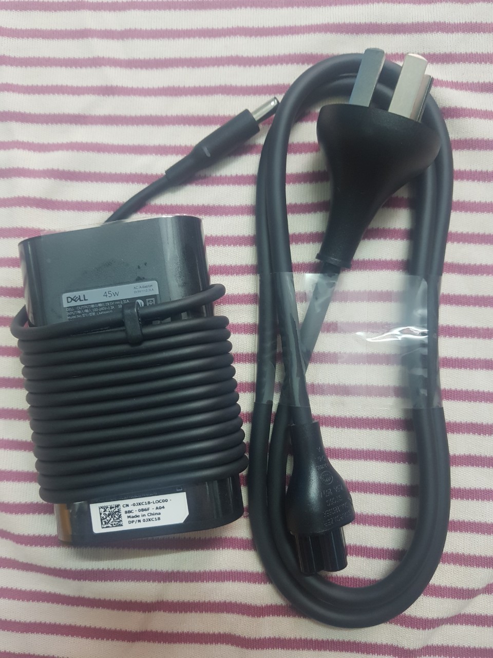 Adapter Sạc laptop Dell Oval 45w đầu kim nhỏ  4.5 mm x 3.0 mm dùng cho laptop XPS 11 12 13 L321X L322X /L221X Ultrabook - Hàng chính hãng