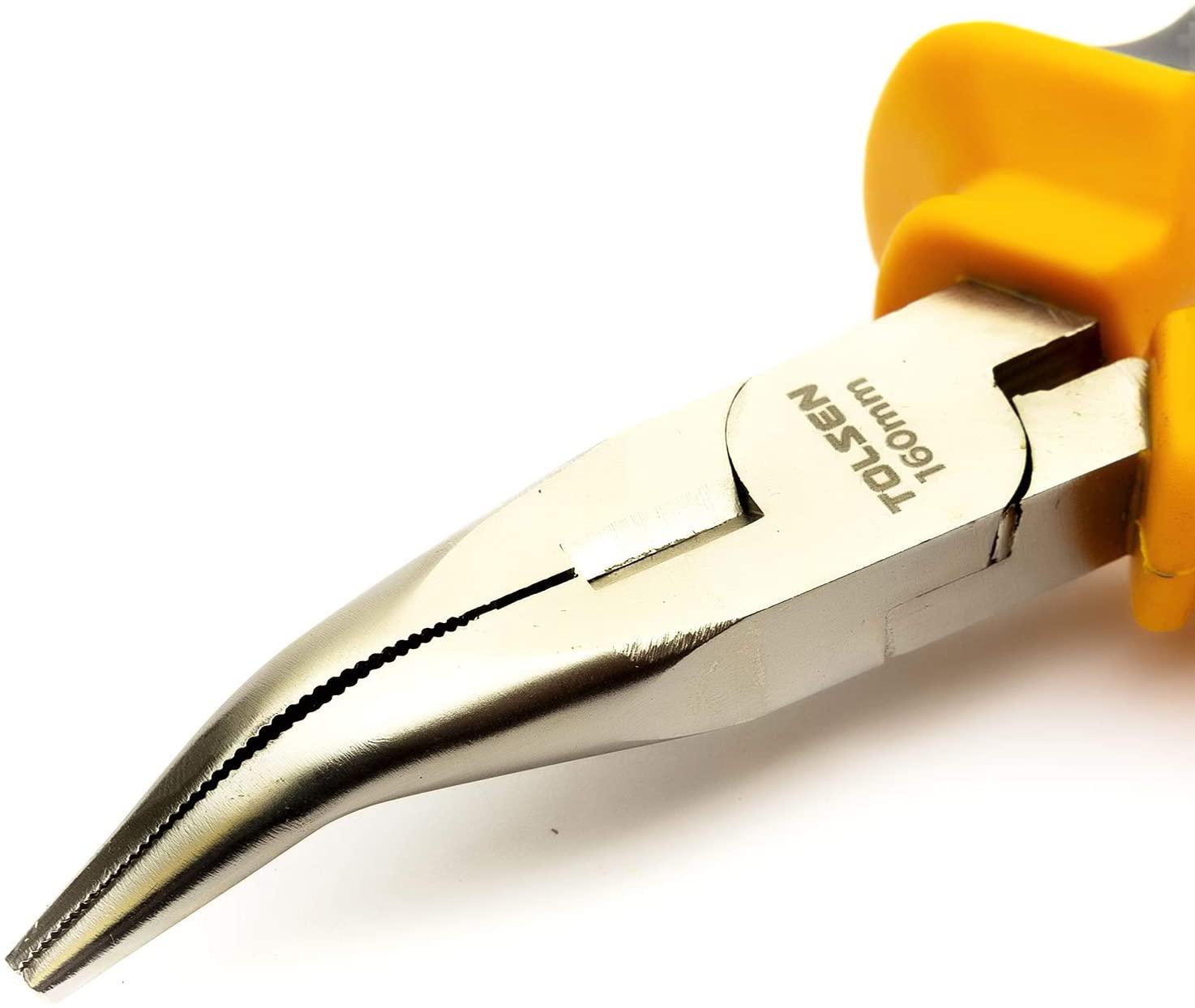 KÌM NHỌN CONG 160MM TOLSEN 10008 - HÀNG CHÍNH HÃNG