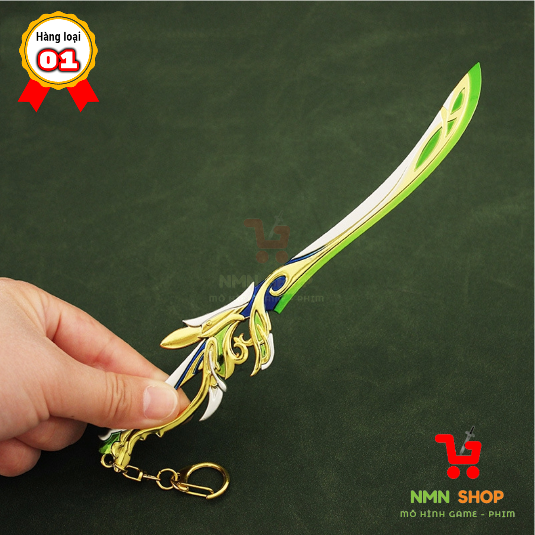 Mô hình game Genshin Impact - Ánh Lá Phán Quyết 21cm