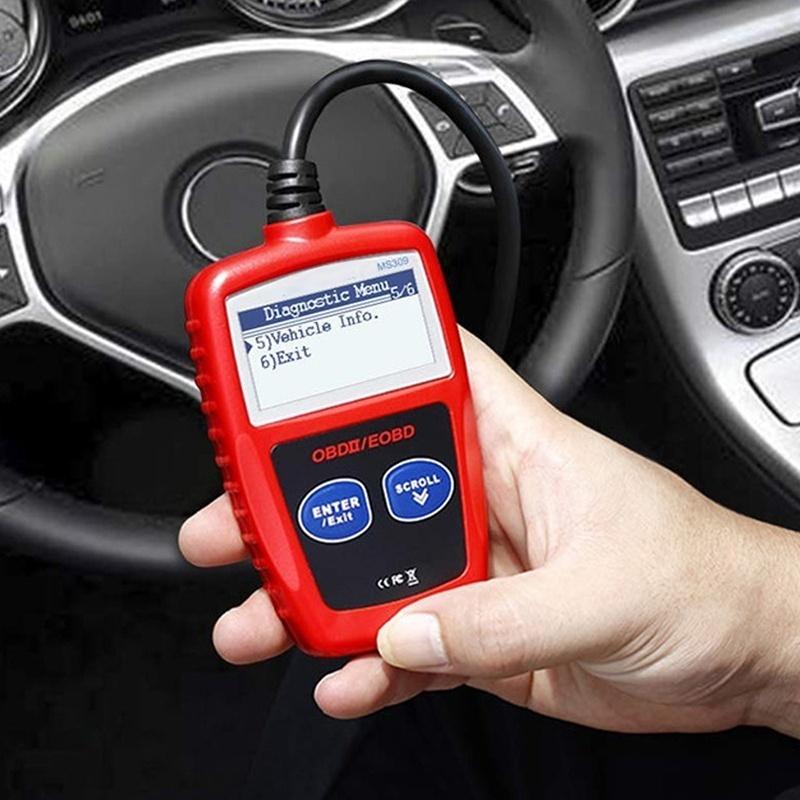 Máy đọc mã ô tô Obd2 Ms309 Công cụ chẩn đoán tự động