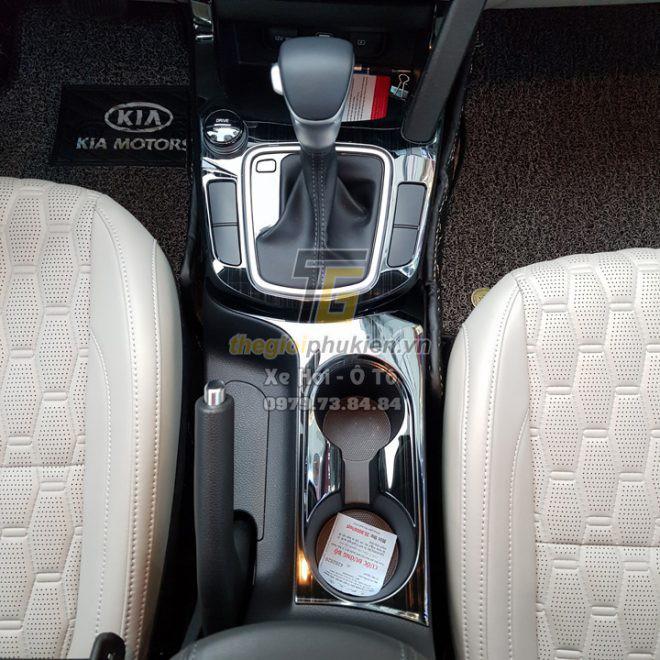 Ốp nội thất theo xe Kia Seltos vân Titan cao cấp