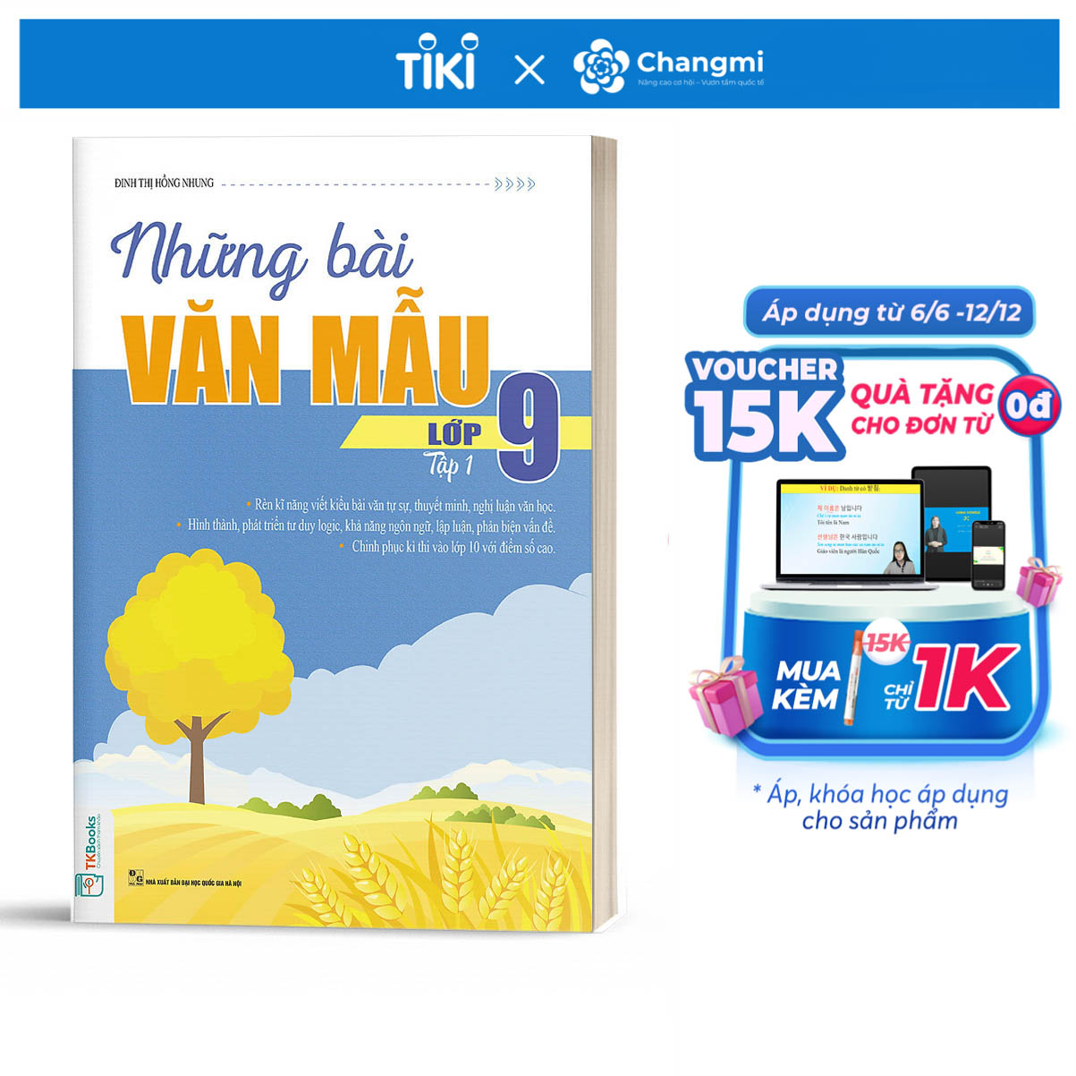 Những Bài Văn Mẫu Lớp 9 - Tập 1