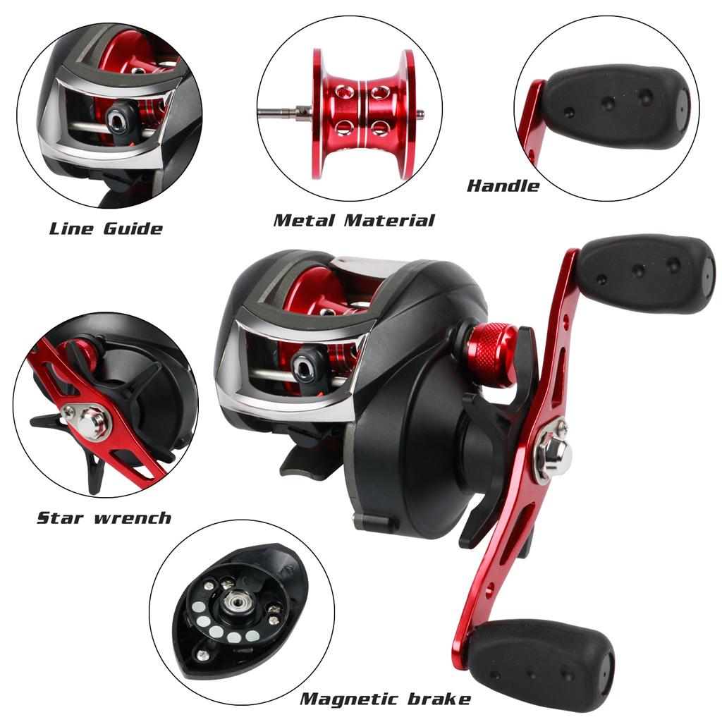 Vòng Bi 12 + 1BB Vòng Câu Cá Phát Sóng Tốc độ Cao 8.1: 1