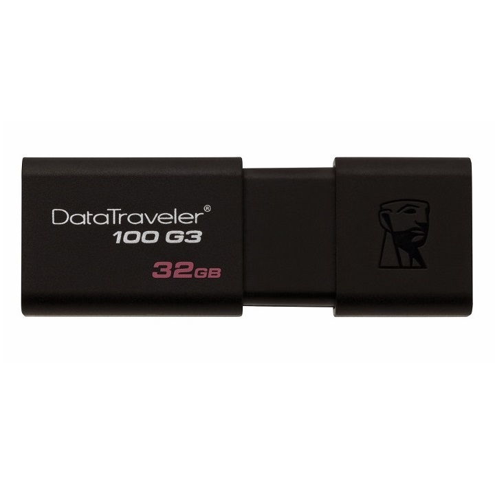 USB Kingston DataTraveler 100G3 32GB USB 3.0 (DT100GG3/32GBFR) - Hàng Chính Hãng