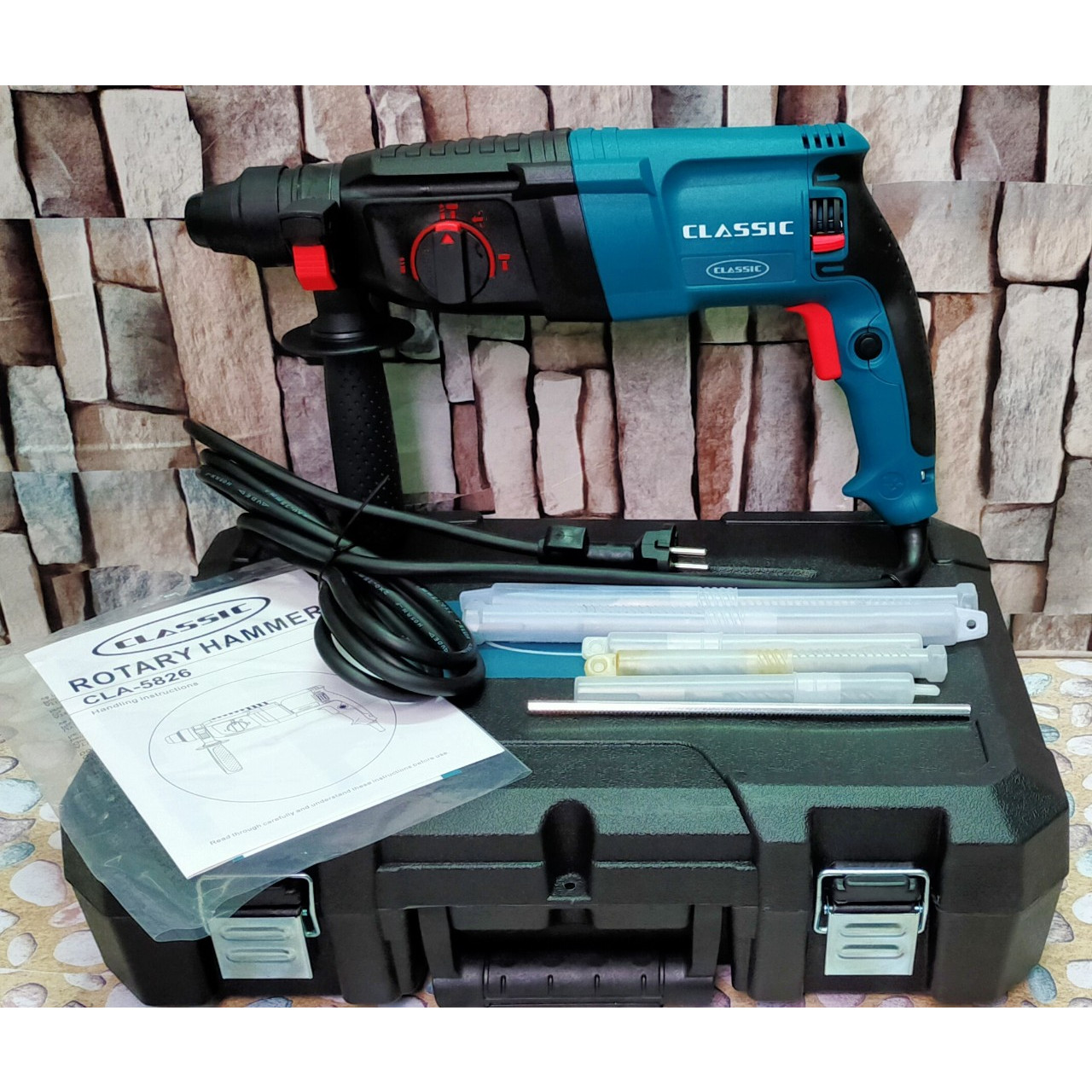 MÁY KHOAN ĐỤC 3 CHỨC NĂNG 800W CLASSIC CLA-5826 - HÀNG CHÍNH HÃNG