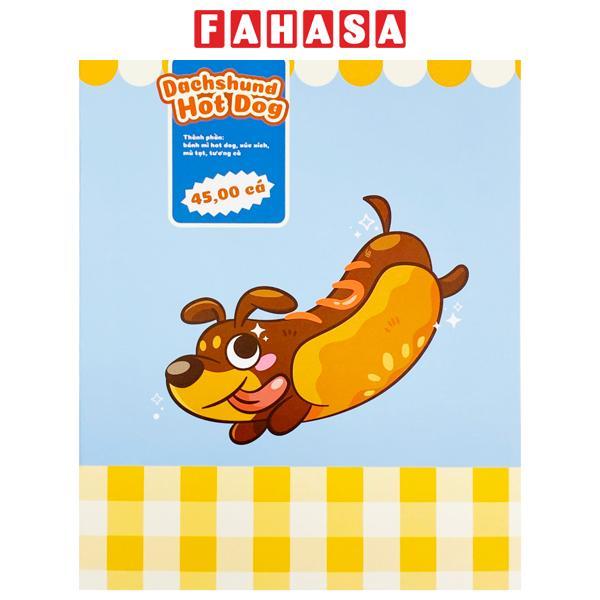 Tập Học Sinh Tea Bread 2 - 4 Ô Ly Vuông - 96 Trang 70gsm - The Sun - Hot Dog