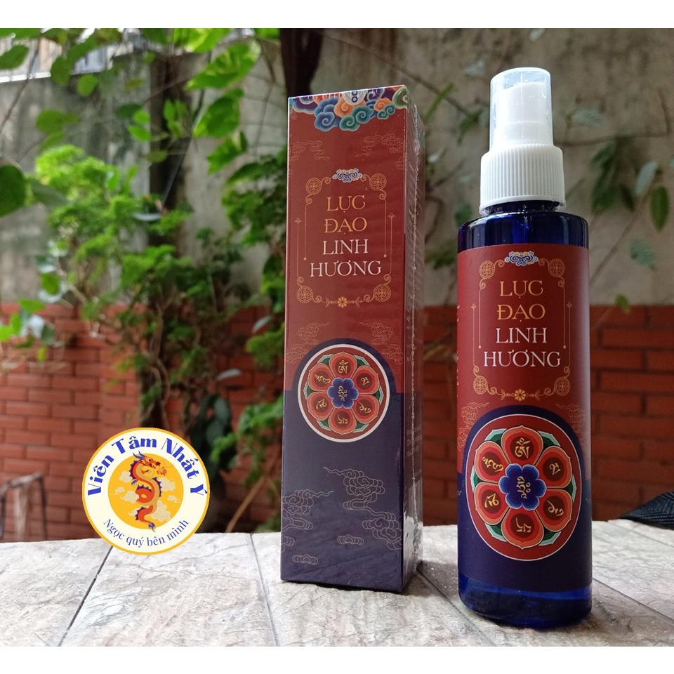 Xịt tẩy trần Lục Đạo Linh Hương, mùi hương thuần tịnh, xịt thân thể và không gian sống, không gian thờ cúng