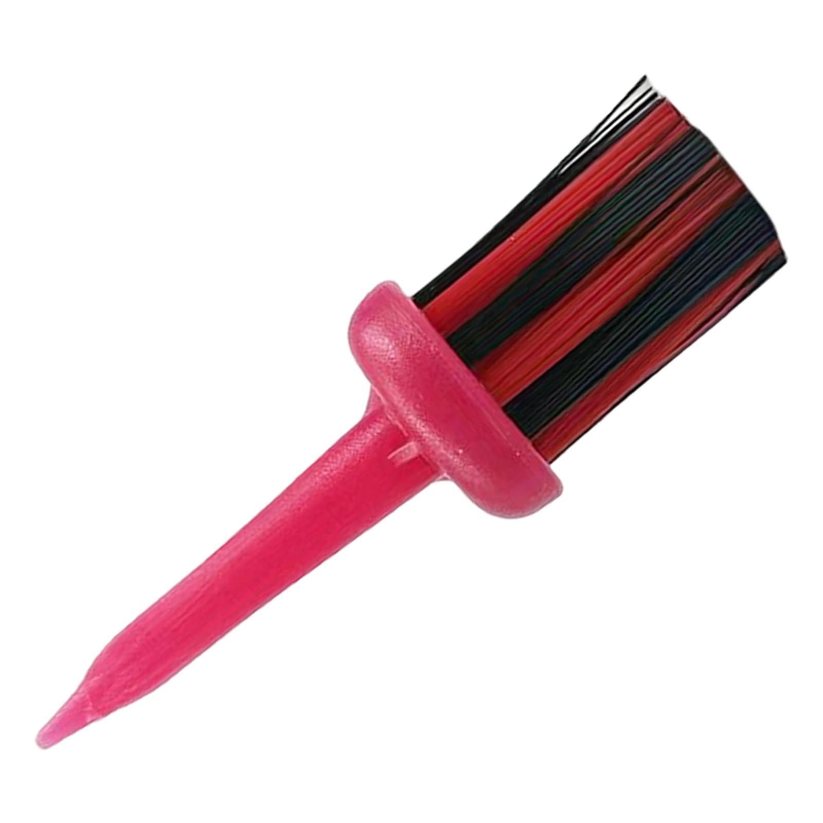 3Pcs Golf Tee Brush Type Set Plastic for Low Resistance Golf Accessory