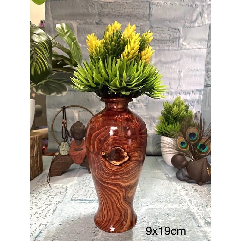 Bình hoa gỗ Cẩm  - Nổi bật, sang trọng.