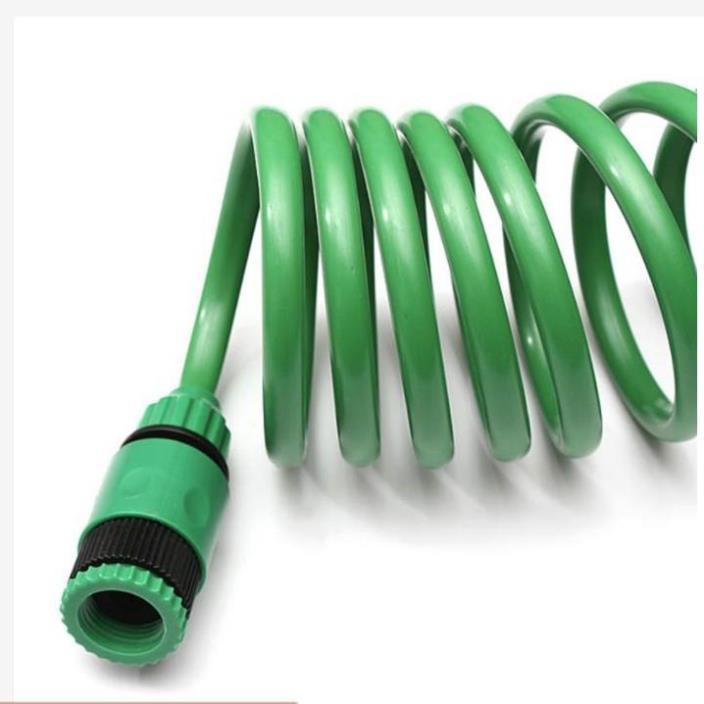 Bộ vòi xịt nước tưới cây đa năng 7 chế độ kèm dây tưới 15m lò xo dễ thu gọn 206791-3