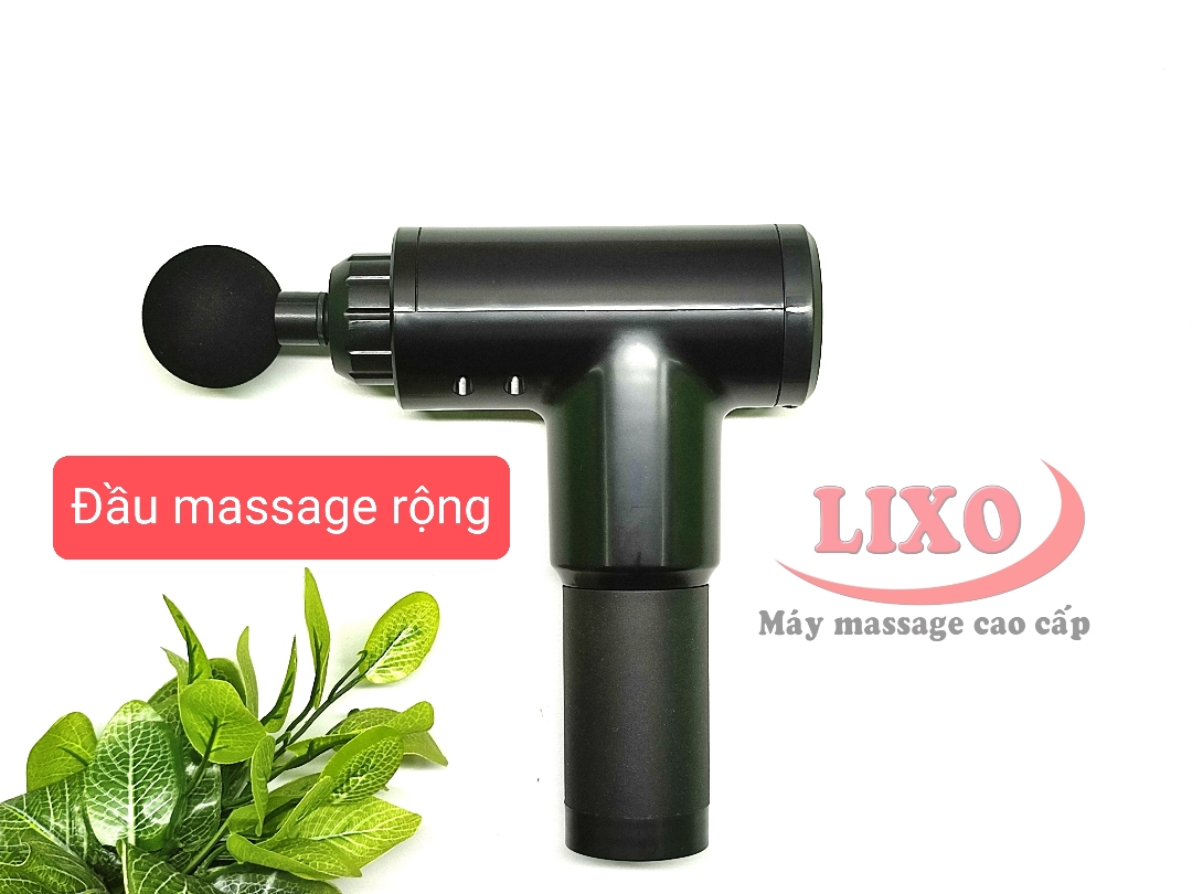 Súng Massage Trị Liệu Toàn Thân - SM 405 - 4 đầu 6 cấp độ giúp cơ thể thư giãn sảng khoái