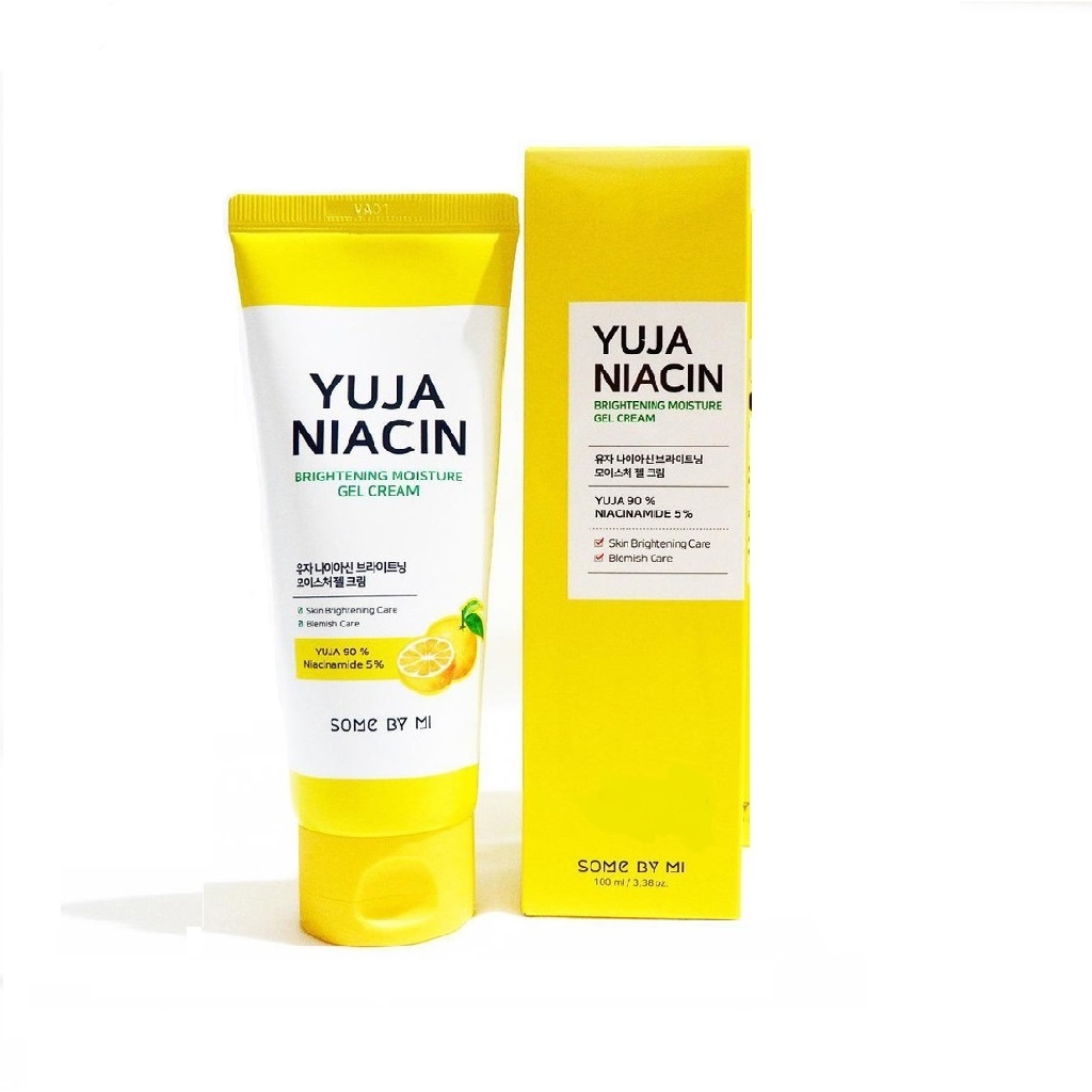Combo Tinh chất dưỡng trắng Some By Mi Yuja Blemish Care & Kem dưỡng dạng gel Some By Mi Yuja Niacin Brightening Moisture Gel Cream