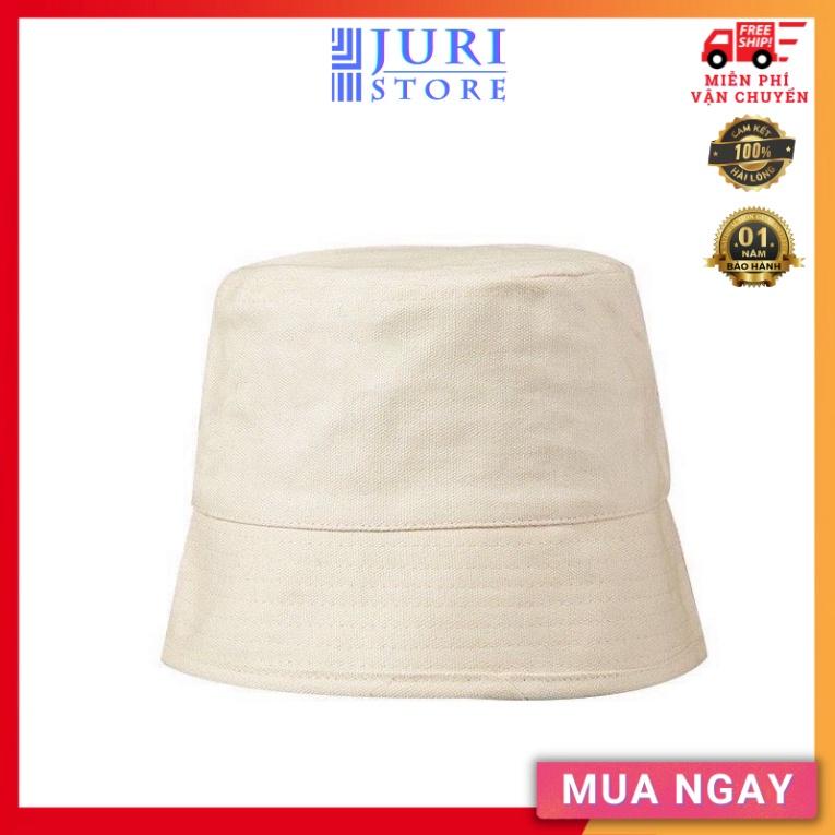 Mũ bucket trơn ️ Nón tai bèo vành cụp trơn nhiều màu sắc Ulzzang form unisex nam nữ - BK03 - JURI Store