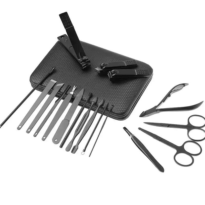 Bộ bấm móng tay 15 Món - Bộ Kềm Cắt Móng Tay Cao Cấp
