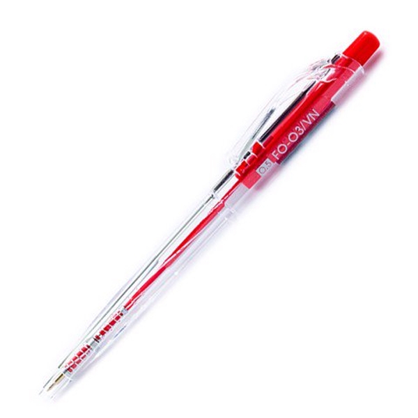 Bộ 6 Bút bi FO-03/VN đỏ