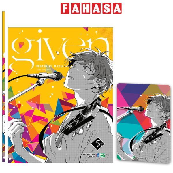 Sách - Given - Tập 5 - Bản Đặc Biệt - Tặng Kèm Card Bo Góc