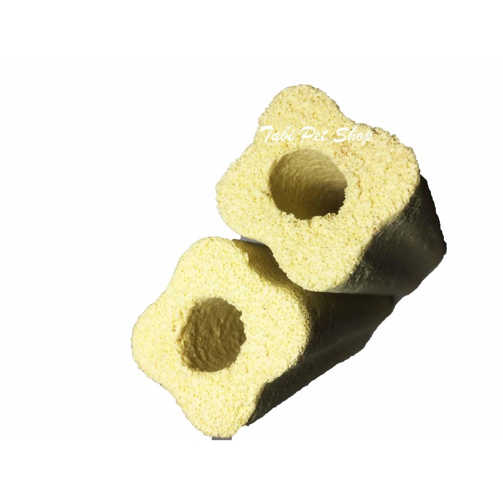 Thanh Sứ Lọc Hoa Mai Cây Lớn 15x3.5cm - Vật Liệu Lọc Nước Hồ Cá- Bể Cá Thanh Sứ