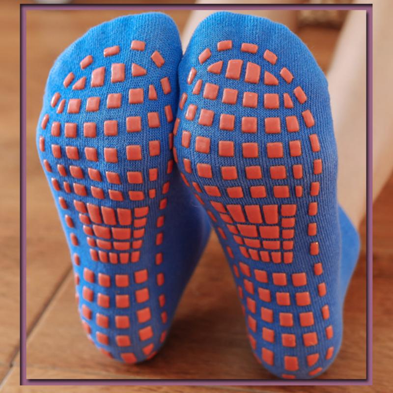 Trampoline Kids Người lớn Người lớn chống trượt SOCKS COTTY-Child Cotton SOCTIT SOCT thể thao bên ngoài Thể thao Trẻ em không trượt. Color: Orange Size: EU 23-29