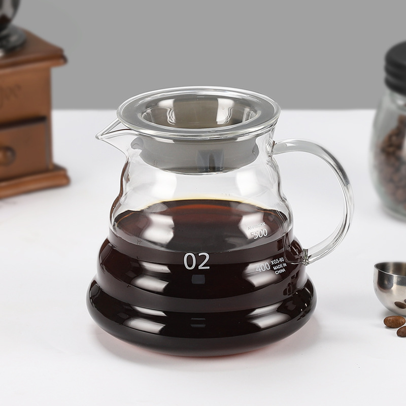 Bộ Bình Pha Cà Phê Drip Coffee Phễu Gỗ V60