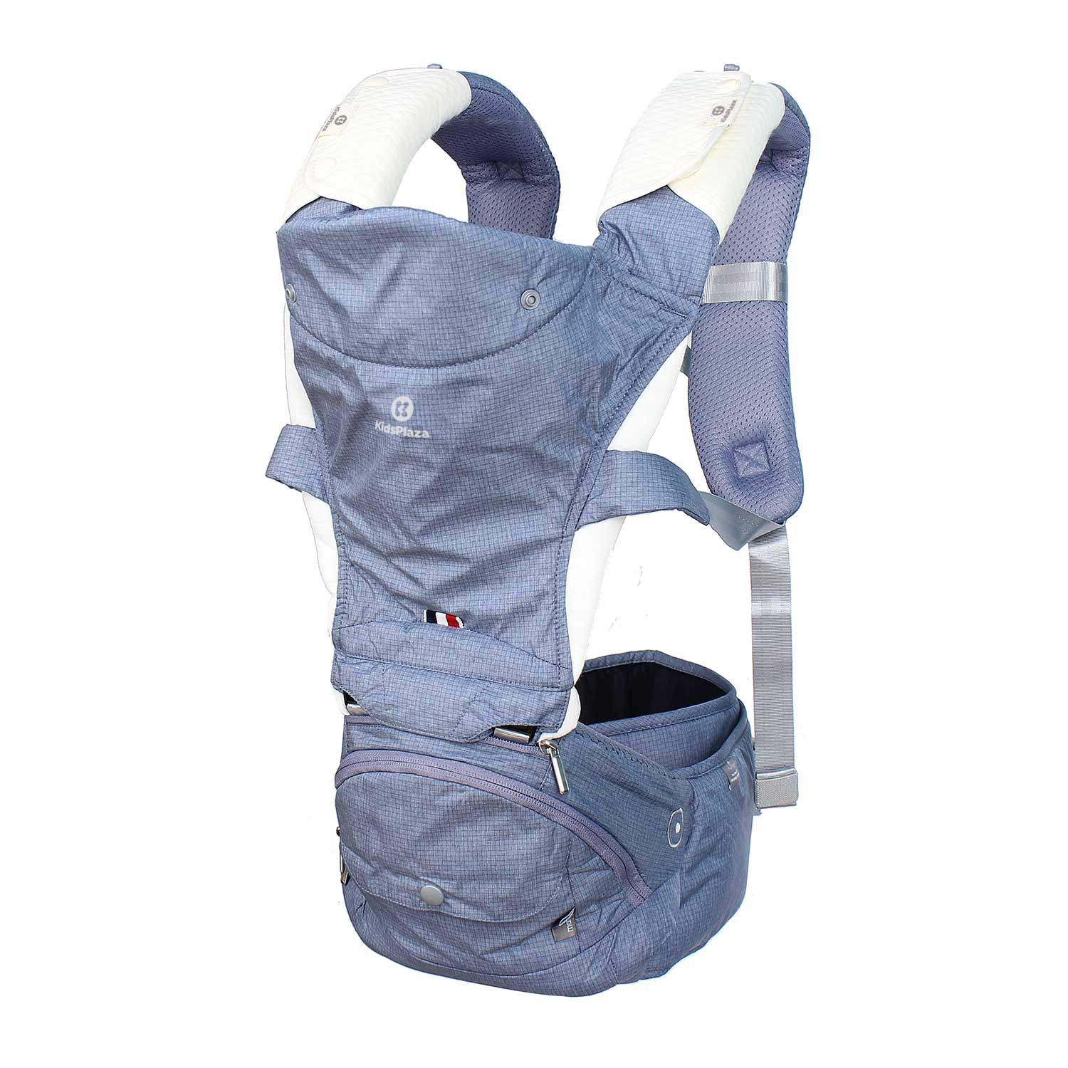 Địu ngồi cho bé Hip Seat KidsPlaza Foldable Aluminum (Xanh)