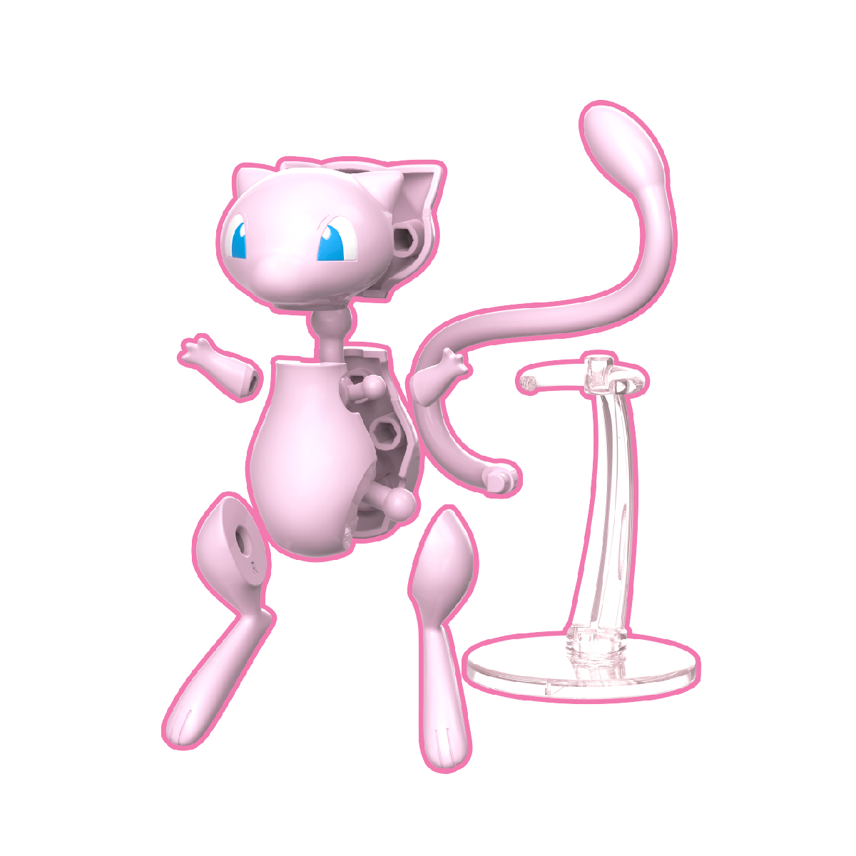 Đồ Chơi Lắp Ráp Nhân Vật Pokemon Mew POKEMON TOYS 8129