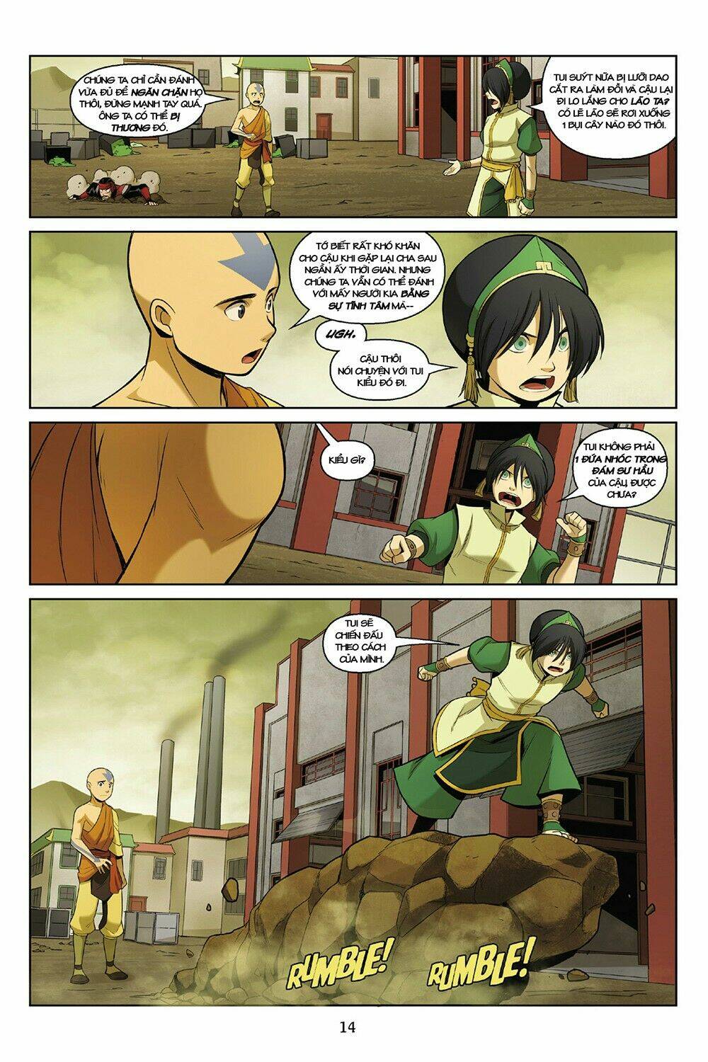 avatar: the last airbender - the rift chapter 2.1 12