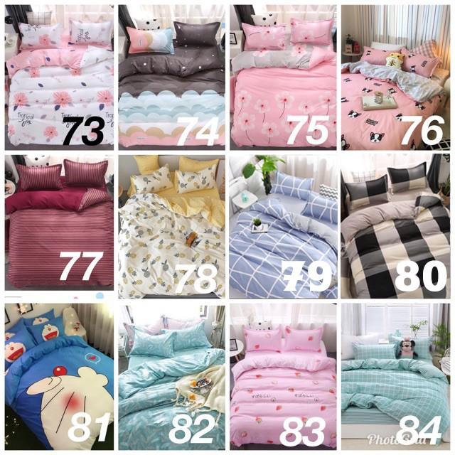 Chăn Ga Gối Bộ Cotton Poly Ga Hàn Quốc (Chát Chọn Mẫu