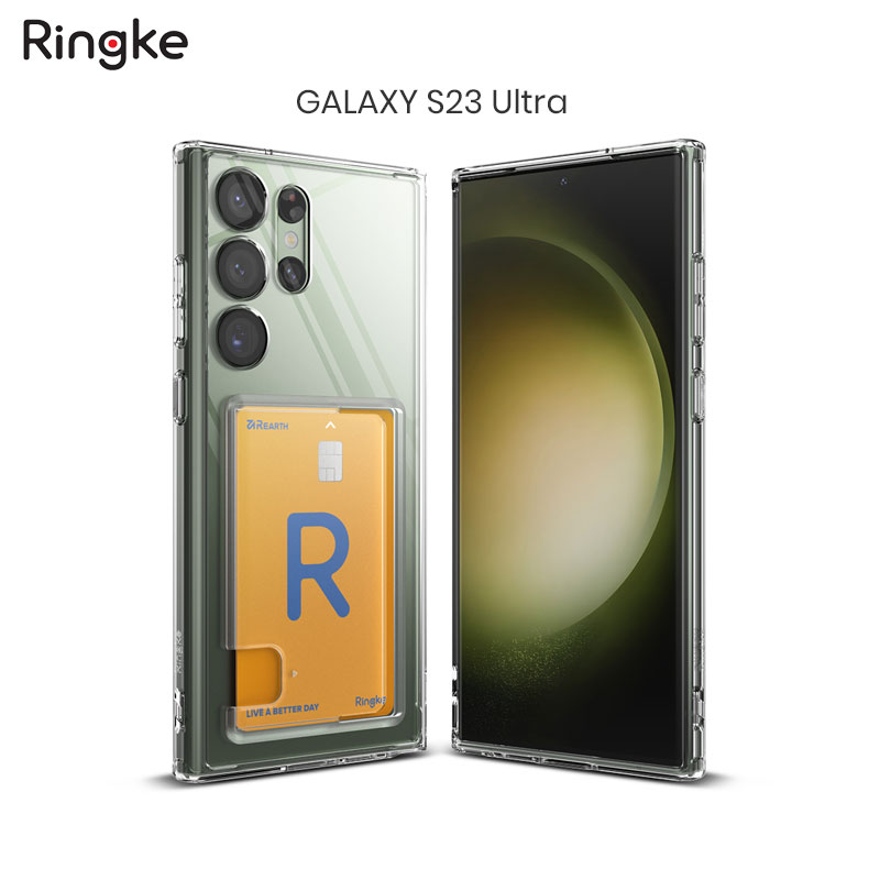 Ốp Lưng Ringke Fusion Card cho Samsung Galaxy S23 Ultra/S22/S22 Plus/S22 Ultra - Hàng Chính Hãng